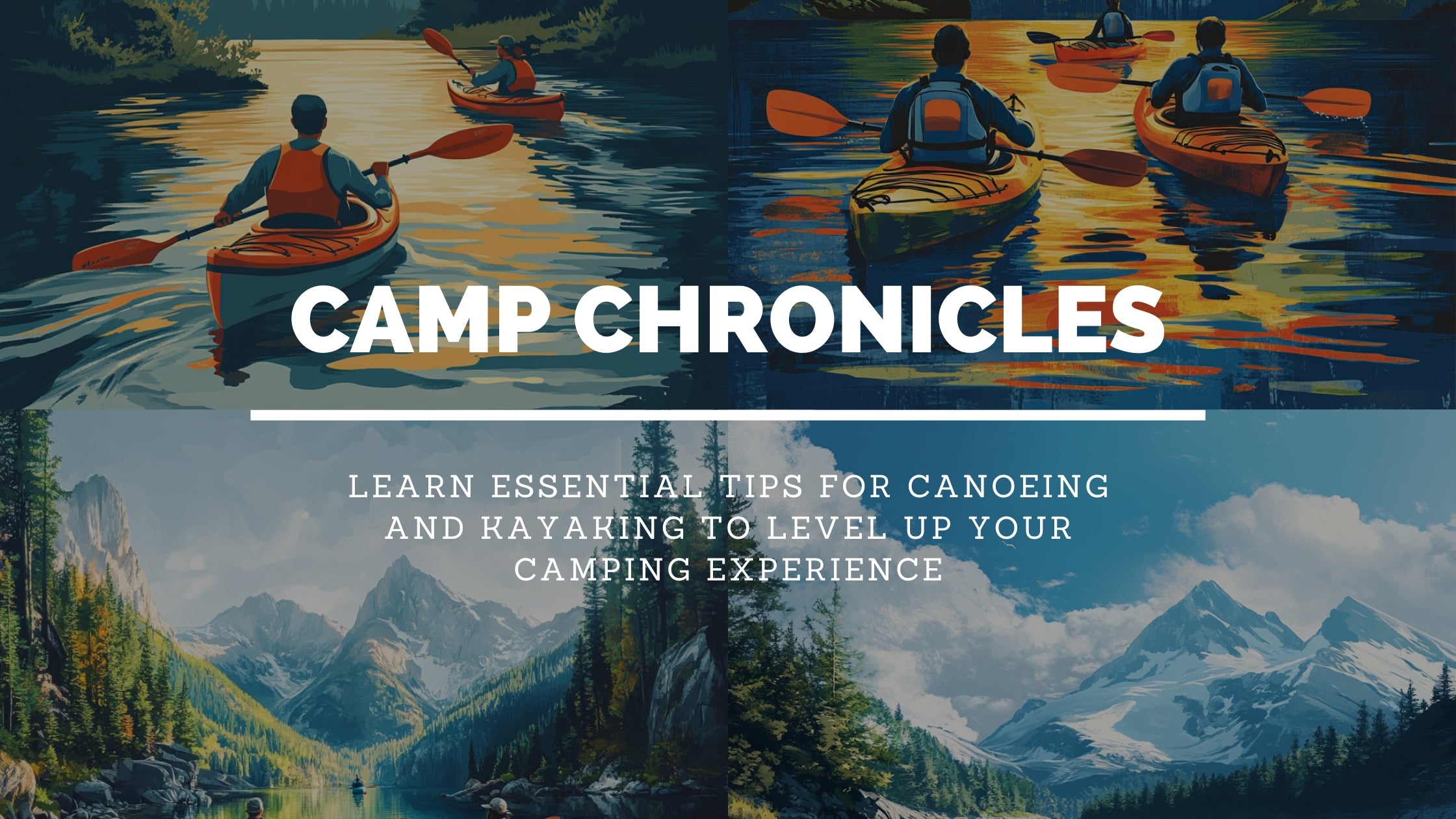 Canoeing and Kayaking: 6 Things You Should Know While Camping