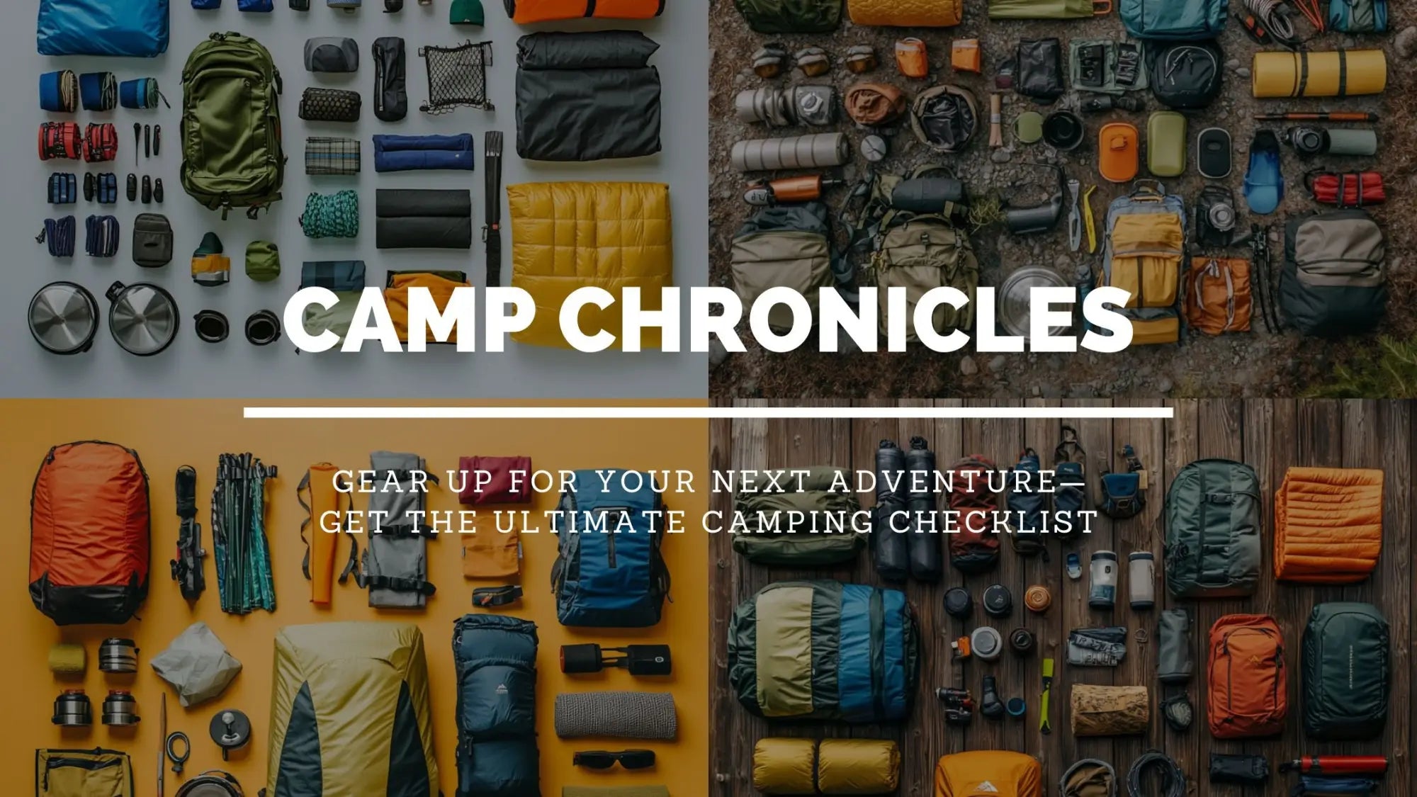 The Ultimate Camping Gear Checklist: Everything You Need for Your Next Adventure