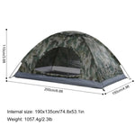 Camo Tents - For 1 and 2 - Vignette | CampSupreme