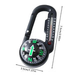 Carabiner Compass - Vignette | CampSupreme