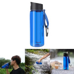 Collapsible Water Bottle With Filter - Vignette | CampSupreme