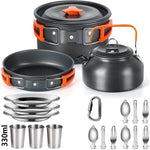 Camping Cookware and Cutlery Set - Complet - Vignette | CampSupreme