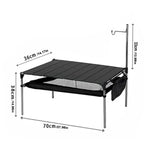 Folding Picnic Camping Table - With Pole - Vignette | CampSupreme