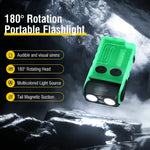 Green Portable Flashlight with Multiple Modes - Vignette | CampSupreme