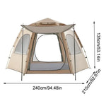 Instant Hexagon Tent - Vignette | CampSupreme