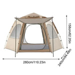 Instant Hexagon Tent - Vignette | CampSupreme