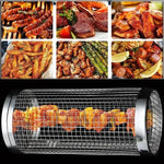 Rolling Grill Basket - Vignette | CampSupreme