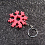 Snowflake Keychain Tool - Vignette | CampSupreme