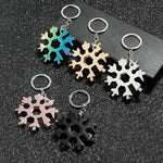 Snowflake Keychain Tool - Vignette | CampSupreme