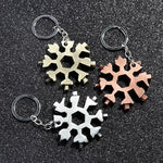 Snowflake Keychain Tool - Vignette | CampSupreme