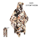 Waterproof Hooded Poncho - Vignette | CampSupreme