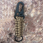 Paracord Carabiner Keychain - Vignette | CampSupreme